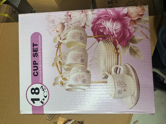 18 PIECES CUP COFFEE SET