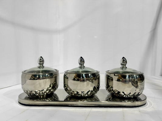 Seasoning Jars Set Stainless Steel