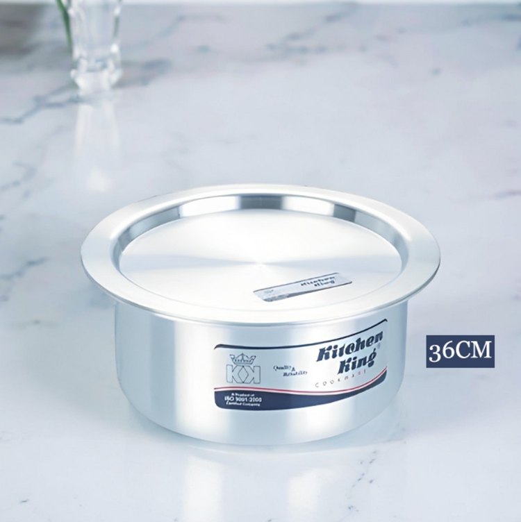 Indiana Aluminum Pot 14" 36cm 18L KK515136