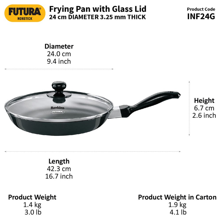 Futura Fry Pan 24cm INF24G
