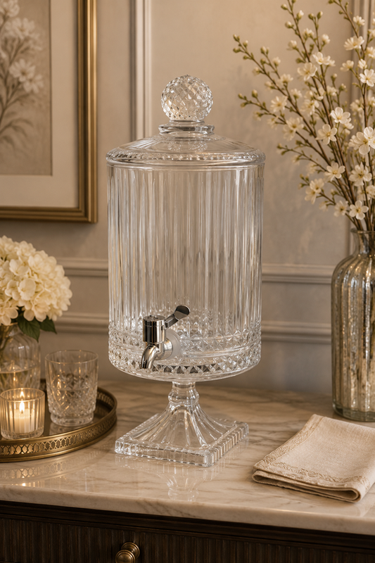 Glass Drink Dispenser 4.5L J-310588JB4