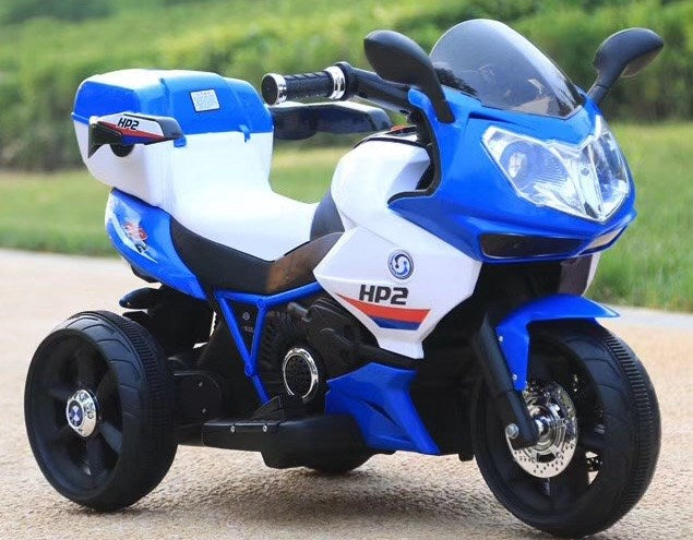 Electric 3-Wheel 6V Ride On Motorcycle for Kids | Trike | J-MB6187