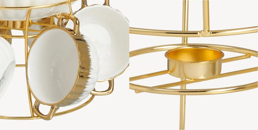 Porcelain Soup Pot and Bowl Set