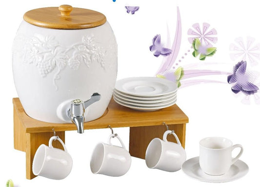 Drink Dispenser & Cup Set JD7035