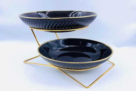 2 Tier Serving Bowl Stand JDC8566-L1