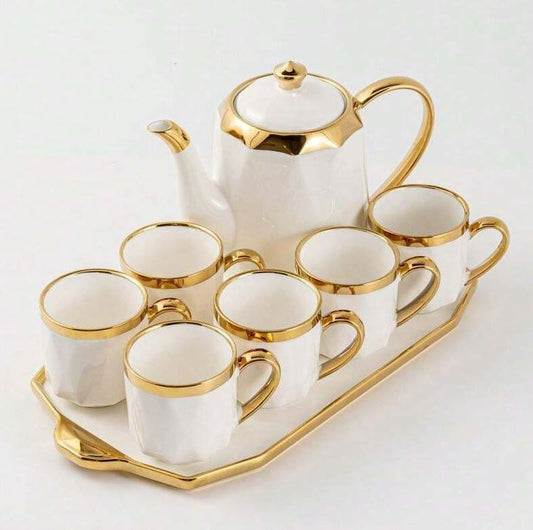 Coffee & Tea Set White JE7257-L1