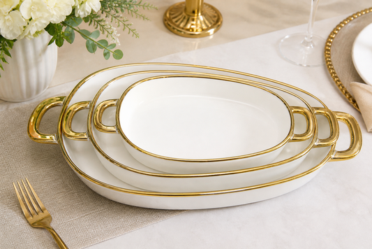 Oval Serving Platter 3pc JE8091-L1