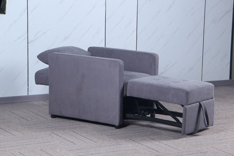 Couch Chair Sofa Bed Gray JH1039