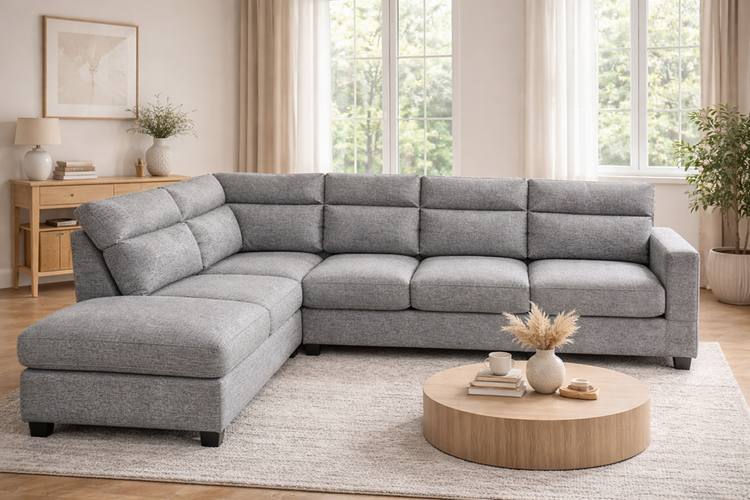Taupo L-Shaped Left Couch JH1106