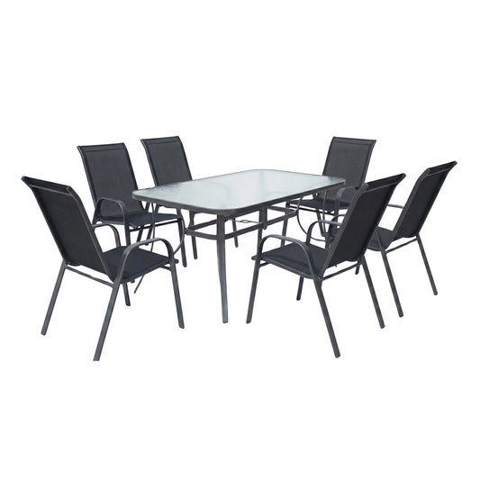 Metro Outdoor Table & Chairs Set JHA-048 DD20001