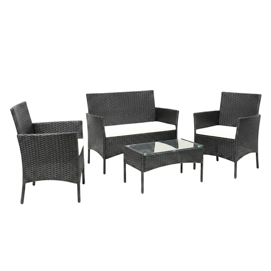Nova Outdoor Table & Chairs 4pc set JHA-6434