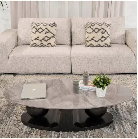 Coffee Table White & Black JJ109