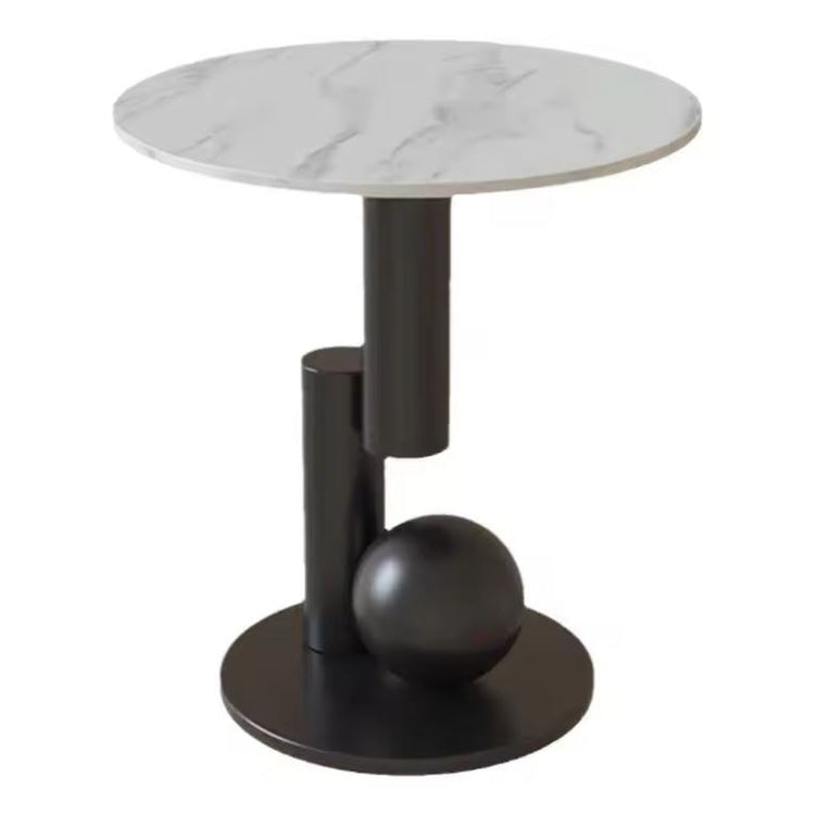 Side Table White & Black JJ110