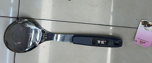 Black Handle Solid Spoon JW-911 722-7