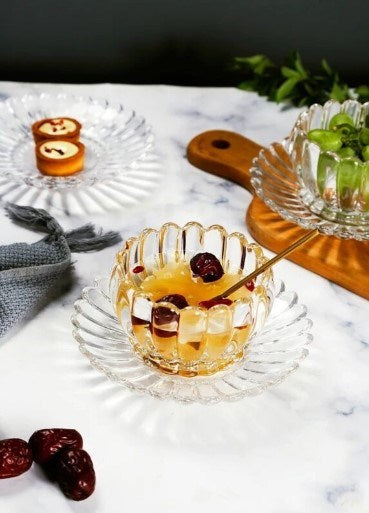 Glass Serving Dish 12pc Set JYWD-12