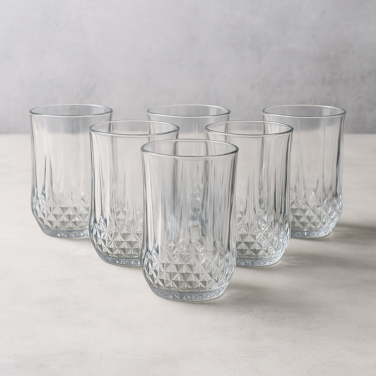 Glass Cup 6pc 320mL KB049-1
