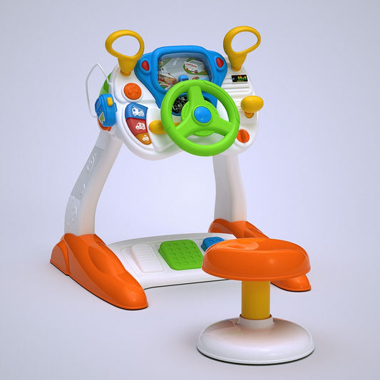 Ride On Steering Wheel Play Pretend