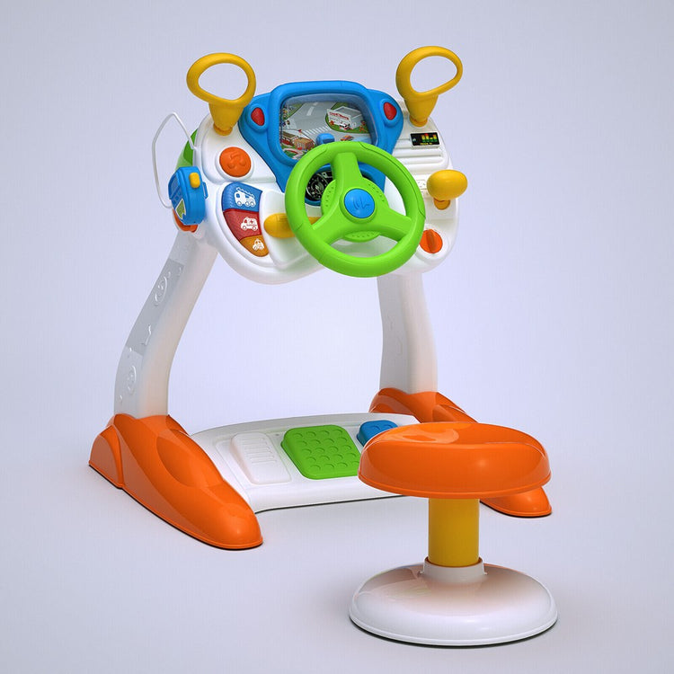 Ride On Steering Wheel Play Pretend