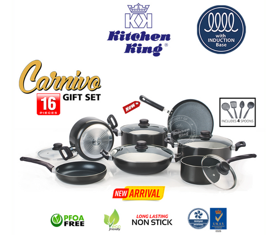 Carnivo Cookware 16pc KK2530101