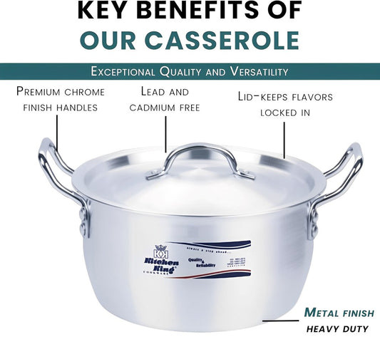 Topical Aluminum Pot 12" 30cm 12.2L KK13306