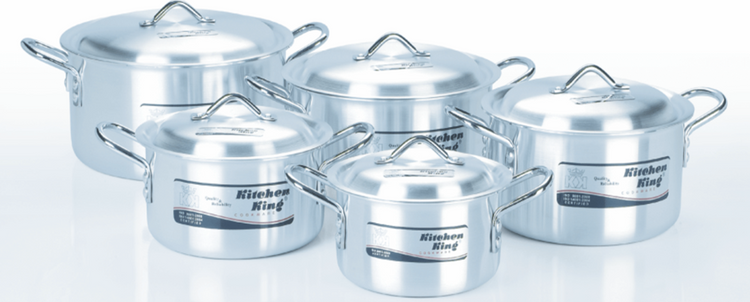 Competent Aluminium Cookware 10pc 10" x 14" KK513648