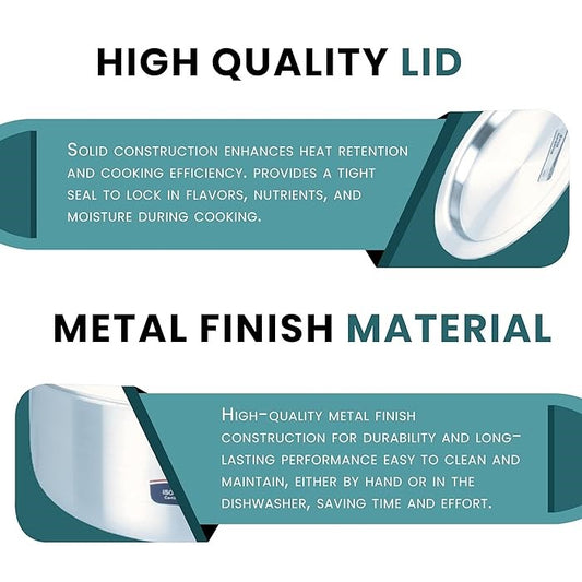 Indiana Aluminum Pot 7" 18cm 2.2L KK15118