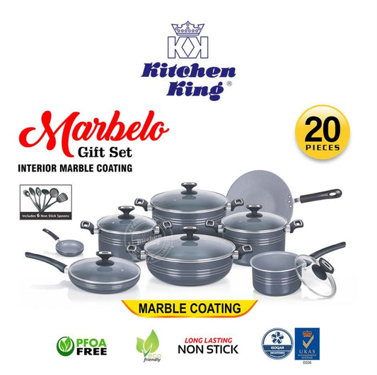 Marbelo Cookware 20pc KK9510101