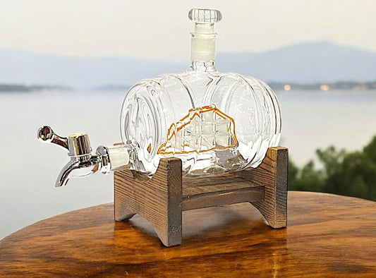 Drink Dispenser Glass Barrel KY-057