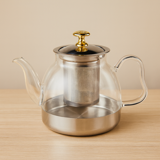 Glass Tea Pot Kettle D4 DD17010