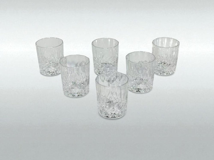 Glass Cup 240mL 6pc LX2001