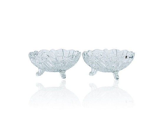 Glass Candy Box 2pc LX6006