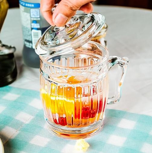 Cappuccino Glass Mug LXCY006