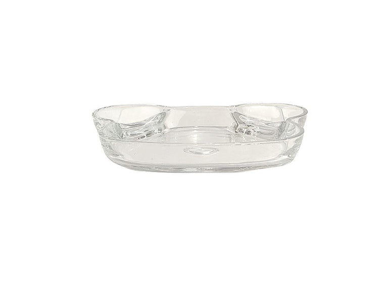 Glass Bear Plate LXP107