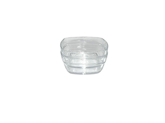 Glass Bowl 2pc LXW132-4
