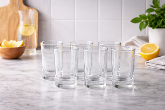 Glass Cup 154mL 6pc LXY1014