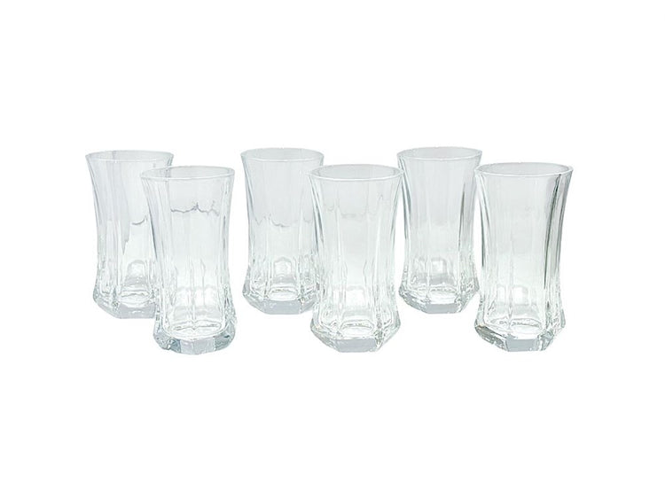 Glass Cup 6pc LXY1037