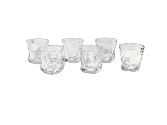 Glass Cup 6pc LXY4009-1