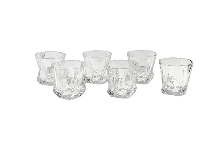 Glass Cup 6pc LXY4009-1