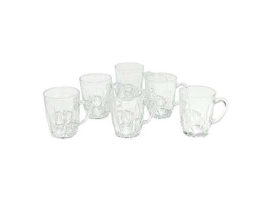Glass Cup 6pc 240mL LXZB49