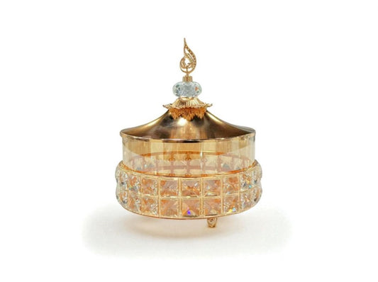 Gold Home Decor Jar Large 239-12