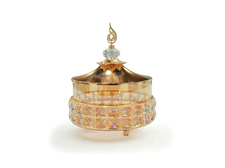 Gold Home Decor Jar Large 239-12