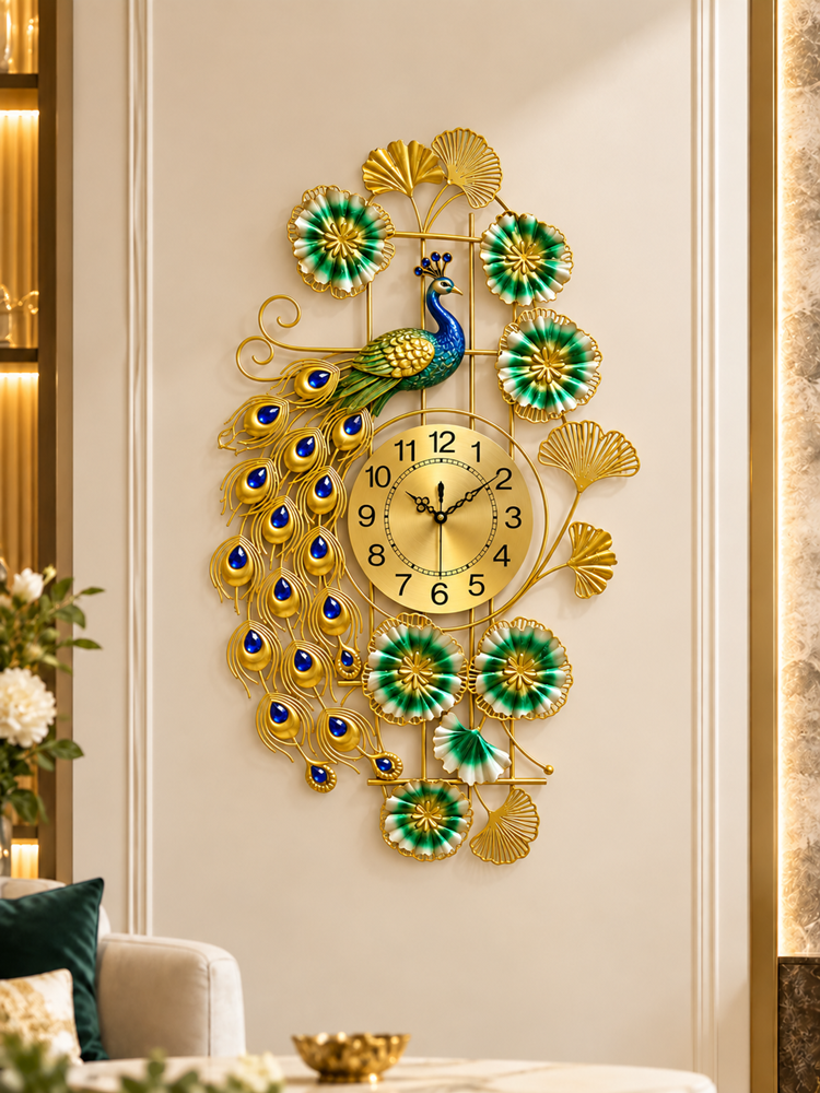 Peacock Wall Clock 18419