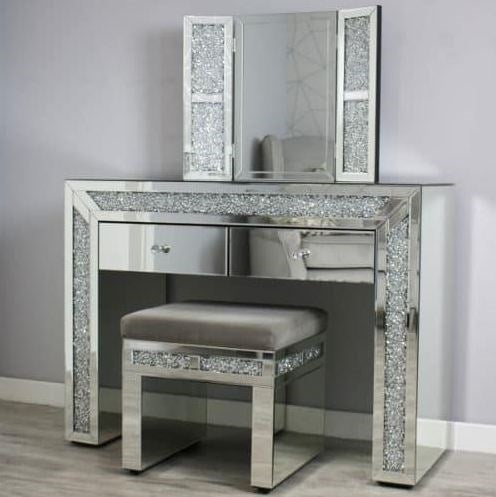 Glass Vanity Set MF042 MF043