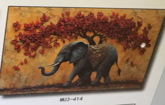 Elephant Wall Frame MU3-414 DD20098