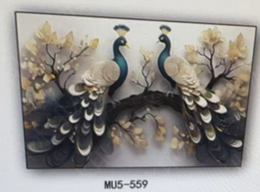 Peacock Wall Frame MU5-559 DD20107