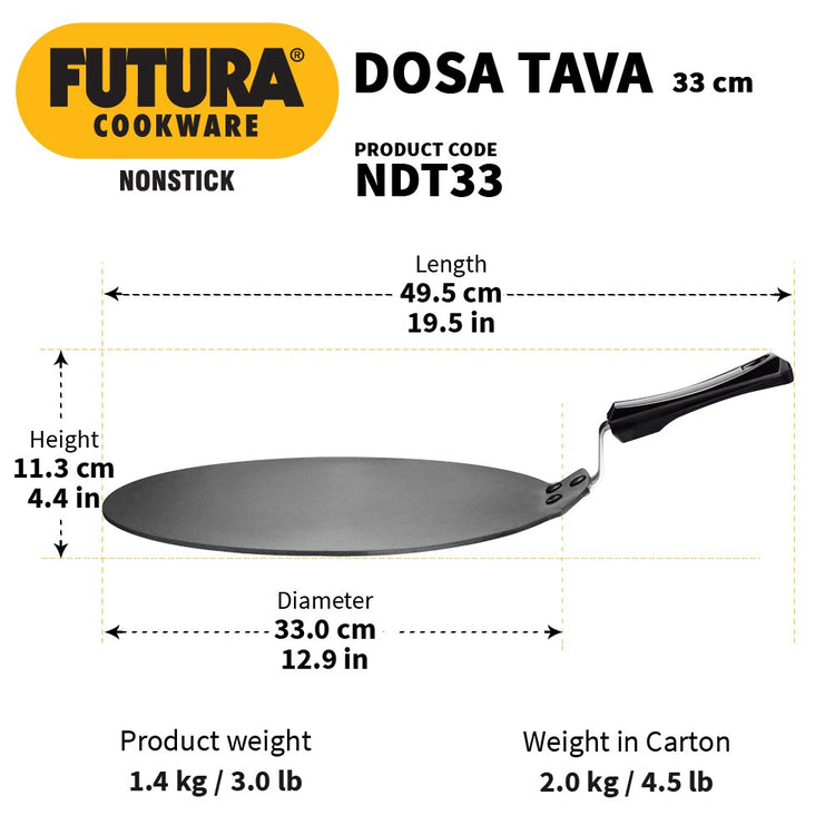 Futura Dosa Tawa 33cm NDT33