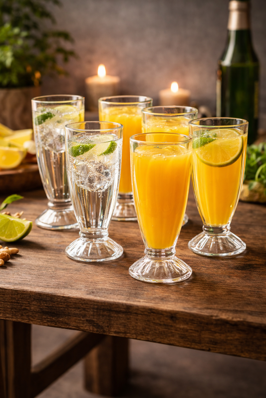 Glass Cup 6pc NX001