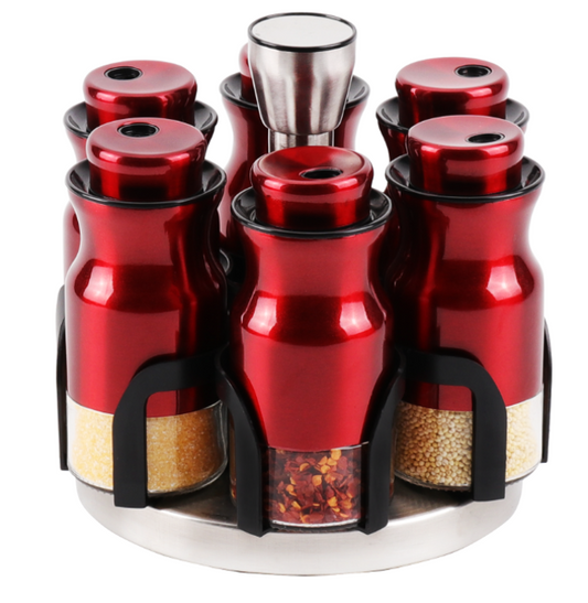Spice Rack Condiment 6pc O1025H