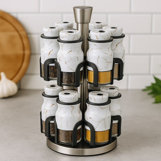Spice Rack Condiment 12pc O1026DBJ