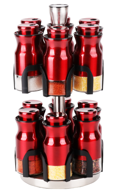 Spice Rack Condiment 12pc O1026H